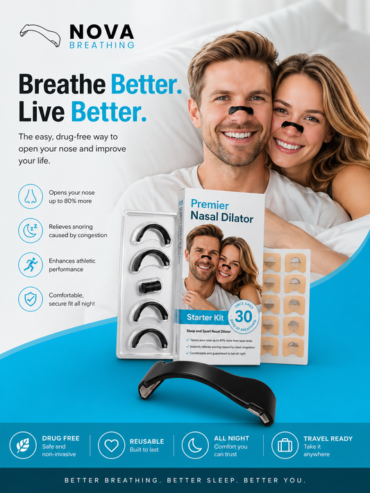 NovaBreathing™ Dilators & Sleep Bands