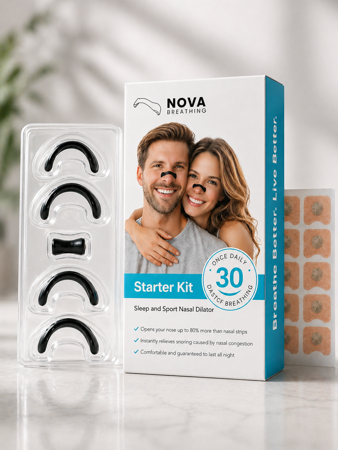 NovaBreathing™ Dilators & Sleep Bands